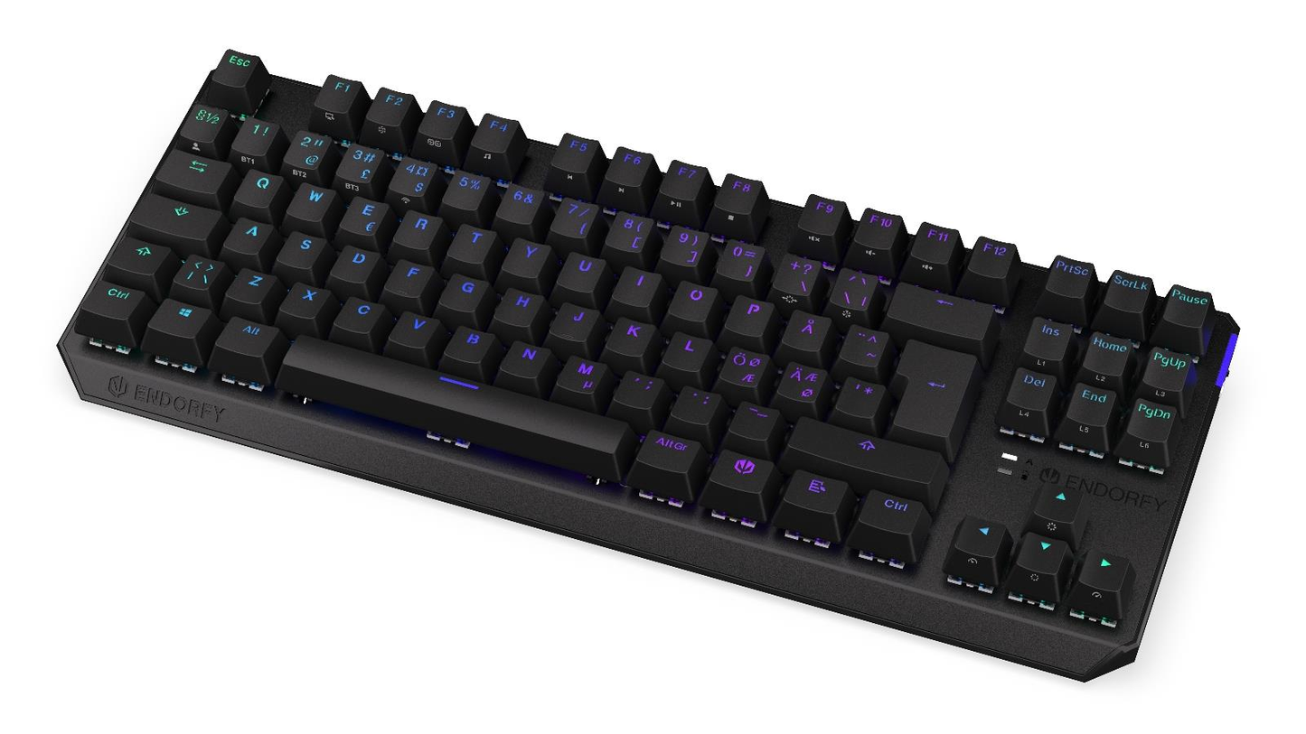 Endorfy Thock TKL Wireless Nordic, RED, Gaming tastatur