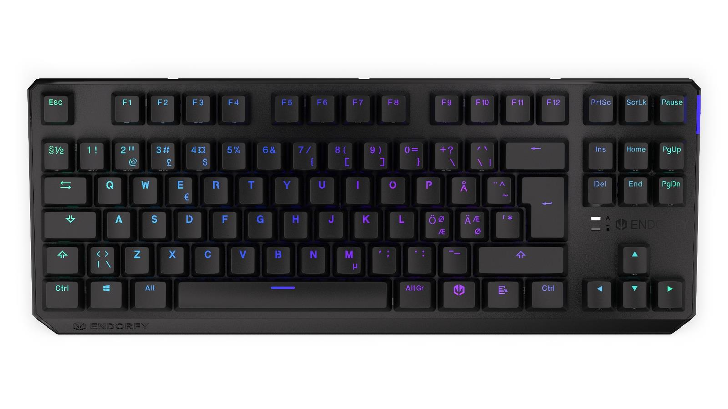 Endorfy Thock TKL Wireless Nordic, RED, Gaming tastatur