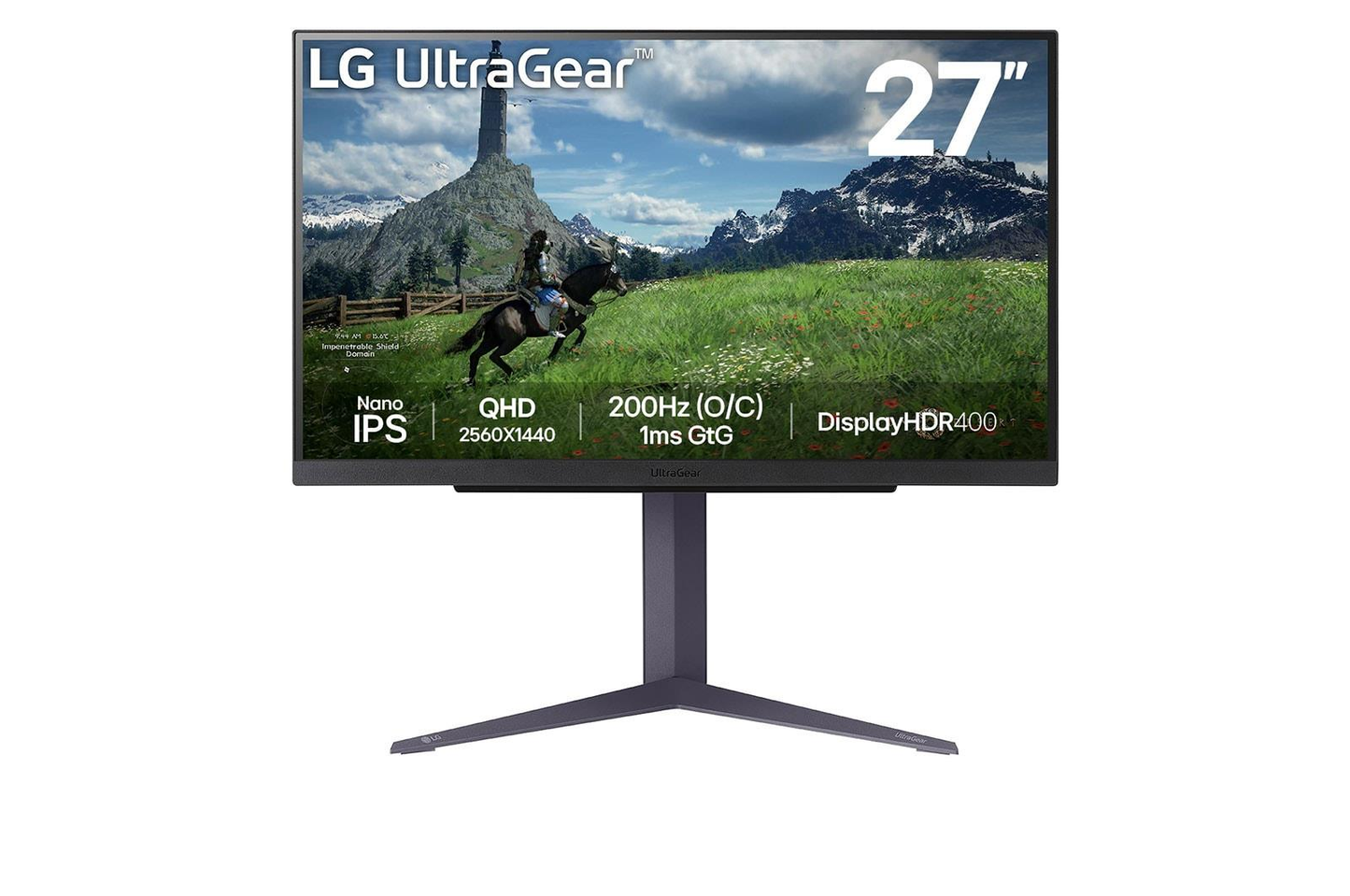 LG 27" UltraGear 27GS85Q | 2560x1440 | Nano IPS | 1ms | 180Hz