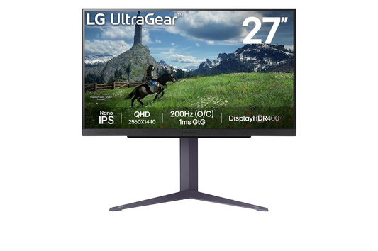 LG 27" UltraGear 27GS85Q | 2560x1440 | Nano IPS | 1ms | 180Hz