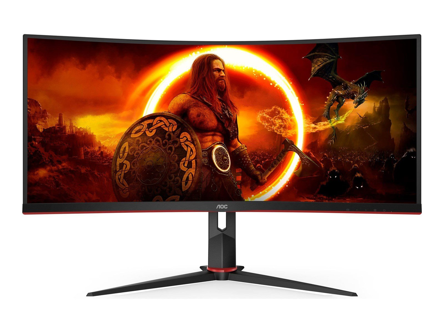 AOC 34" CU34G2XP | 3440x1440 | VA | Curved 1500R | 1ms | 180Hz