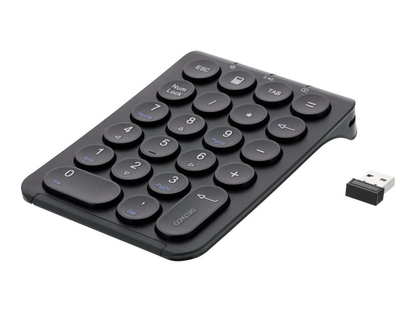 Deltaco TB-125 Wireless numpad, 2,4GHz Rechargeble